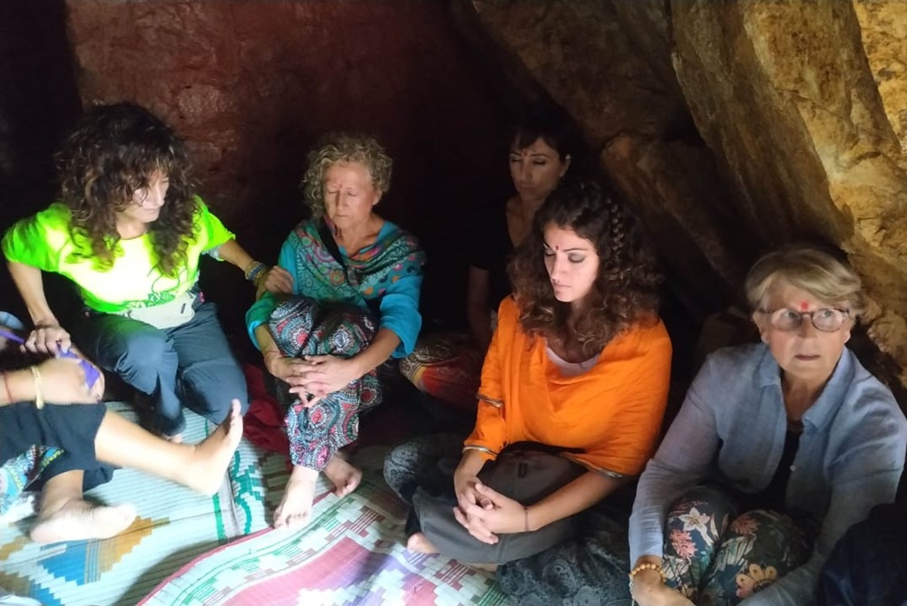 Inside Mahavatar Babaji Cave