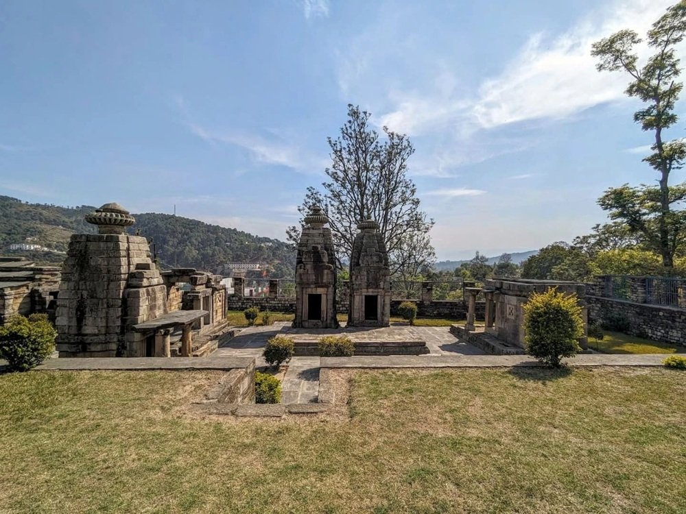 Dwarahat town in the Kumaon Himalayas of Uttarakhand