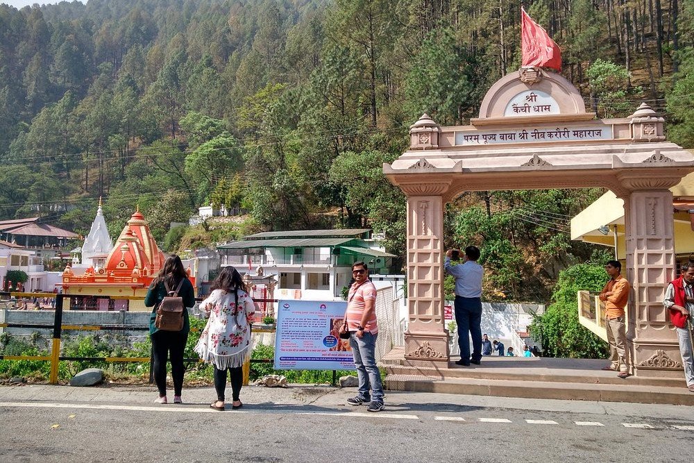 Neem Karoli Baba Ashram and temple complex at Kainchi Dham